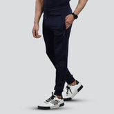 Men's Joggers Workout Athletic Pants for Gym - Navy Blue
